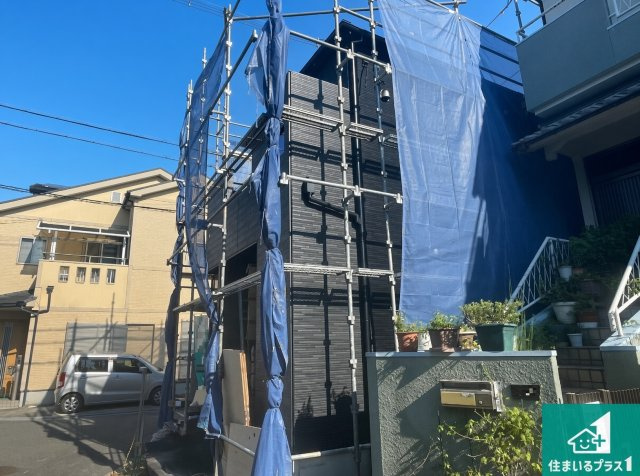 高槻市大塚町　第1期　新築一戸建ての外観|現在建築中！落ち着いた街並みで新生活を始めることが出来そう！周辺の物件も併せてご紹介させて頂きます！
