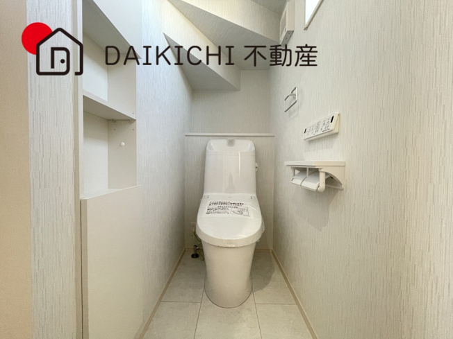 【トイレ】 | 北本市本町４丁目　新築戸建　全8棟　3号棟