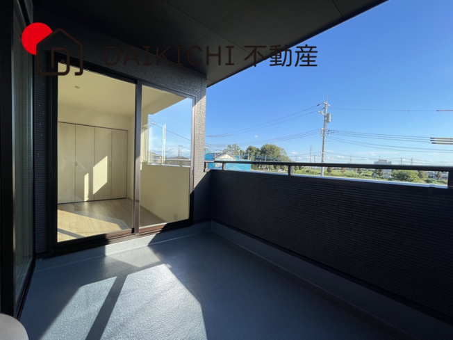 【バルコニー】 | 北本市本町４丁目　新築戸建　全8棟　3号棟