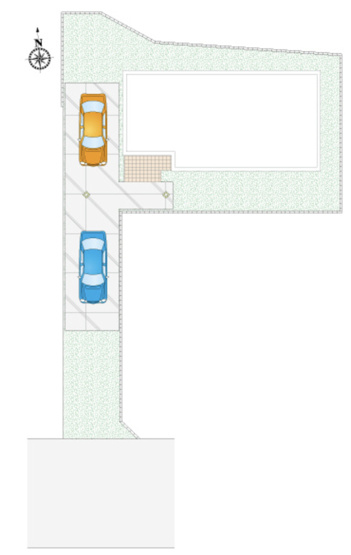 【区画図】 | 北本市本町４丁目　新築戸建　全8棟　3号棟
