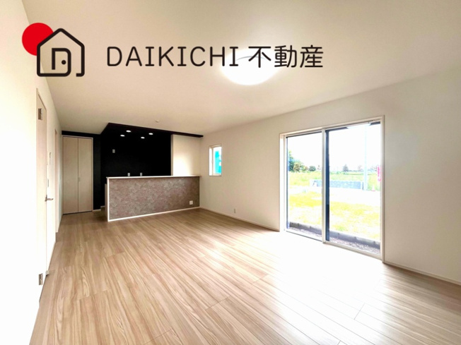 【居間・リビング】 | 北本市本町４丁目　新築戸建　全8棟　3号棟