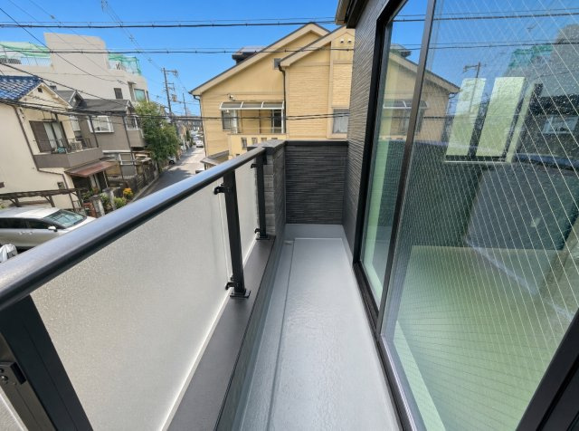 ■高槻市大塚町　第1期　新築一戸建てのバルコニー|日当たりのよいバルコニー！お部屋が開放的に！