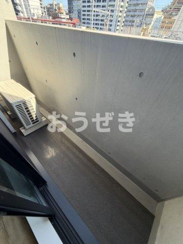 ダリア横浜のバルコニー