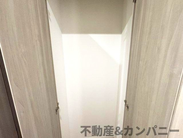 CS南斎院分譲住宅の収納|ちょっとした収納スペースも充実しています