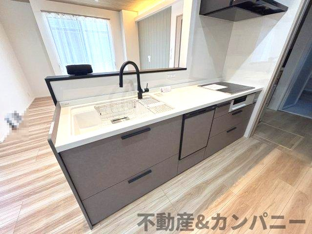 CS南斎院分譲住宅のキッチン|お料理しやすいキッチンです