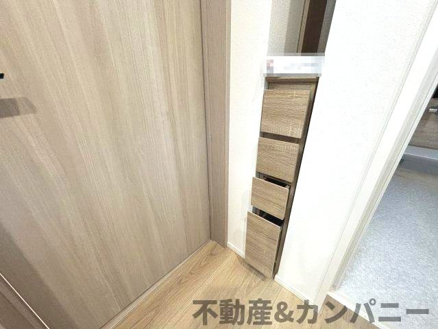 CS南斎院分譲住宅の収納|ちょっとしたものを収納できます