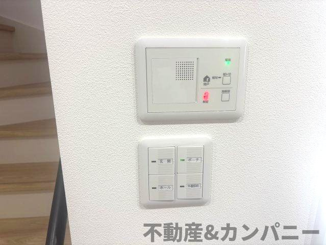 CS南斎院分譲住宅の防犯設備|リモコン、スイッチをまとめました