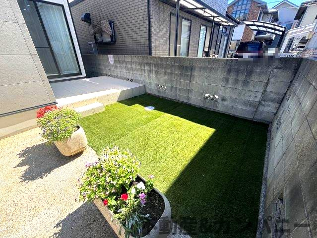 CS南斎院分譲住宅の庭|たまにはお庭で休日を過ごしてみるのもよいかもしれません