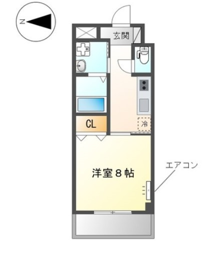 エヴァーグリーン常盤の間取り