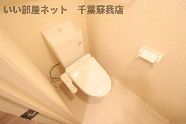 サンクレールＡＢ　Ａのトイレ|シンプルで使いやすいトイレです