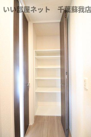 サンクレールＡＢ　Ａの収納|大きなものも収納できそうです