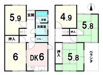 生駒郡斑鳩町東福寺1丁目の画像