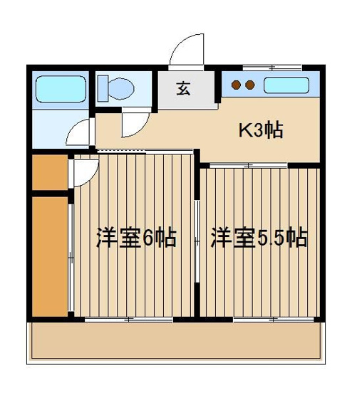 【間取り】 | サンハイツ
