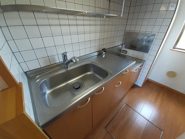 カサ　デ　フロールのキッチン|きれいなキッチンです