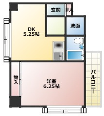 ベルトピア手柄Ⅱの間取り