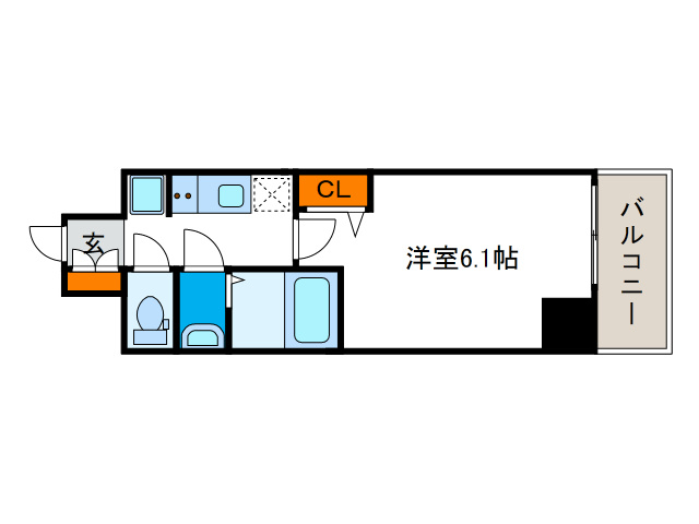 ファステート大阪ドームライズの間取り