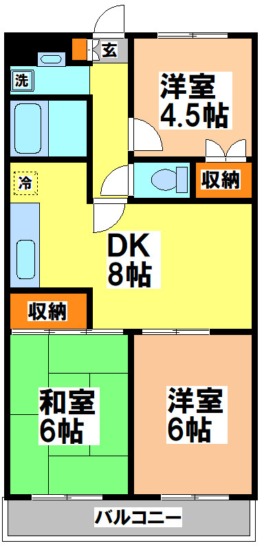 三鷹市深大寺２丁目の賃貸マンション