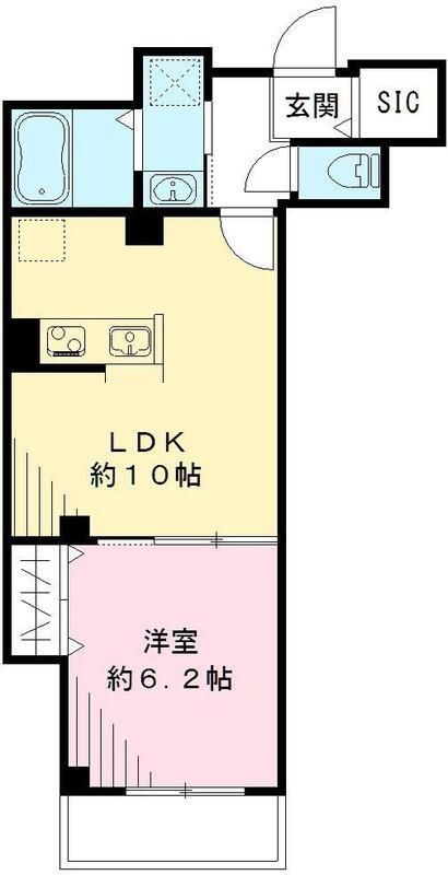 エスポワールの間取り|間取りです。
