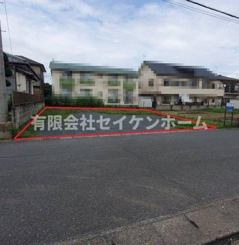 上柴町西売地　建築条件なし（土地５８坪超）の外観