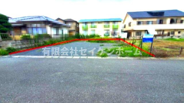 上柴町西売地　建築条件なし（土地５８坪超）の外観
