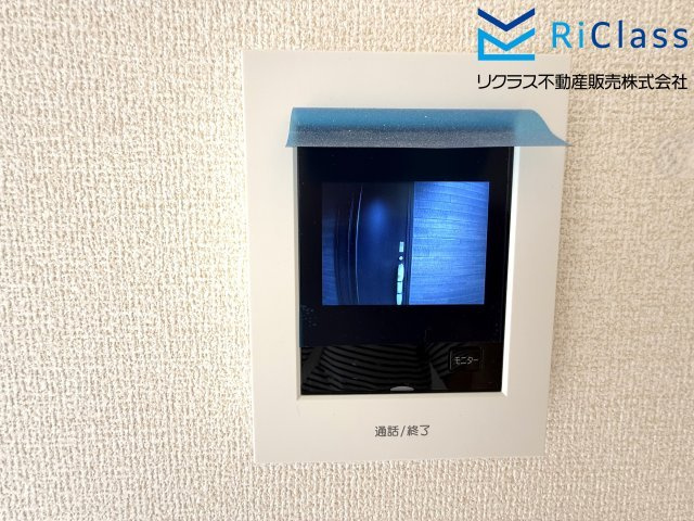 新築戸建　神戸市兵庫区菊水町4丁目11　２号棟のセキュリティ|TVモニター付きインターホンです