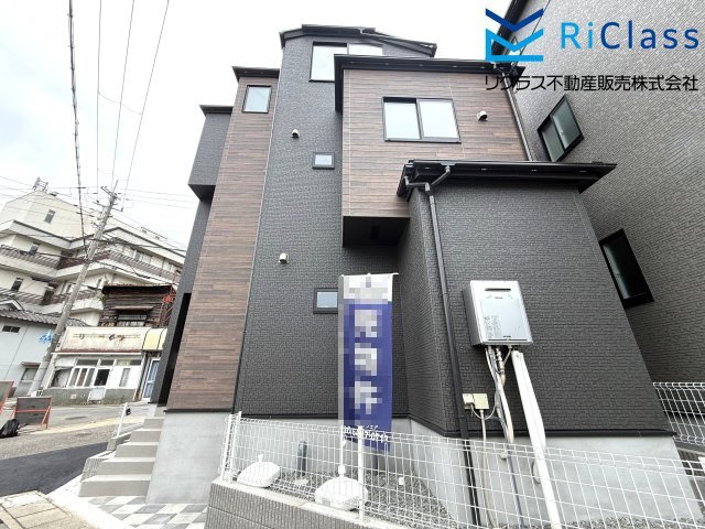 新築戸建　神戸市兵庫区菊水町4丁目11　２号棟の外観|落ち着いた雰囲気の外観です