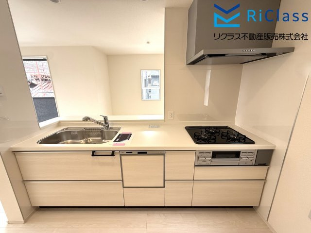 新築戸建　神戸市兵庫区菊水町4丁目11　２号棟のキッチン|キッチンです
