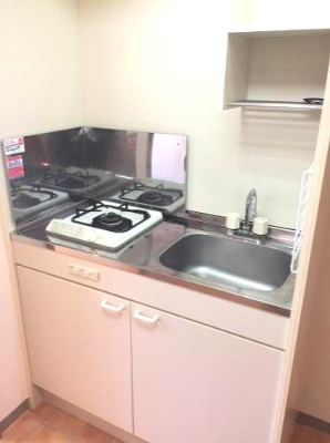 葛飾区亀有５丁目の賃貸マンションのキッチン