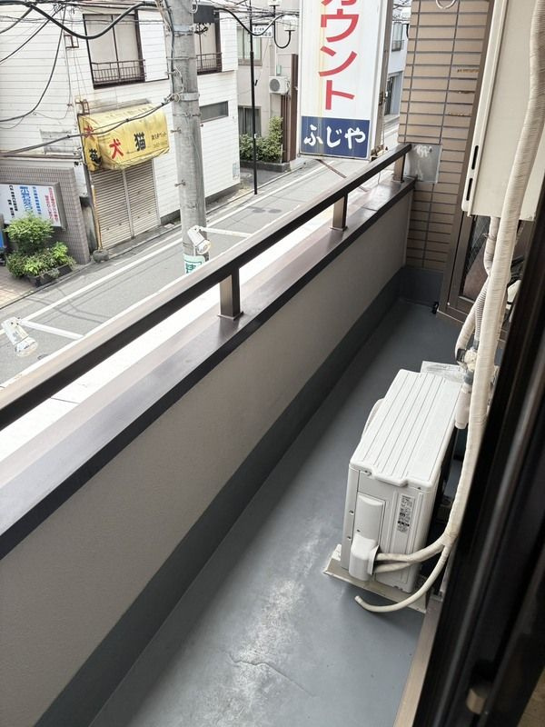 ヴィラクレールのバルコニー