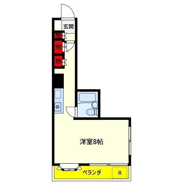 ヴィラクレールの間取り