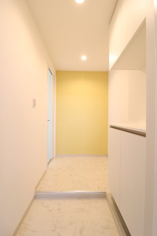 山崎第3マンションの玄関
