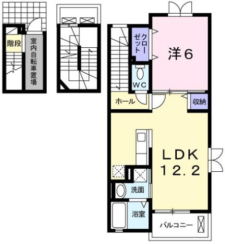 グレイス　大町の間取り