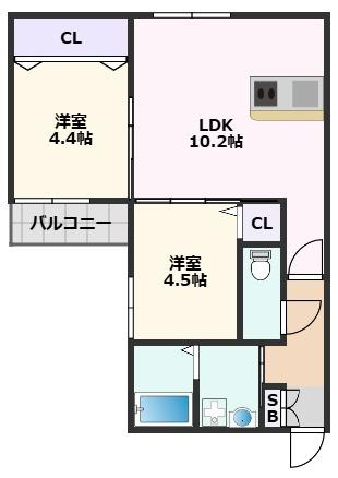 【間取り】 | 千里山東4丁目PJ