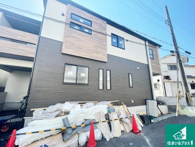 ■枚方市養父東町　新築一戸建ての外観|現在の進捗状況です！順調に作業進行中、完成が待ち遠しいです！詳細の間取り等、お気軽にお問い合わせください！