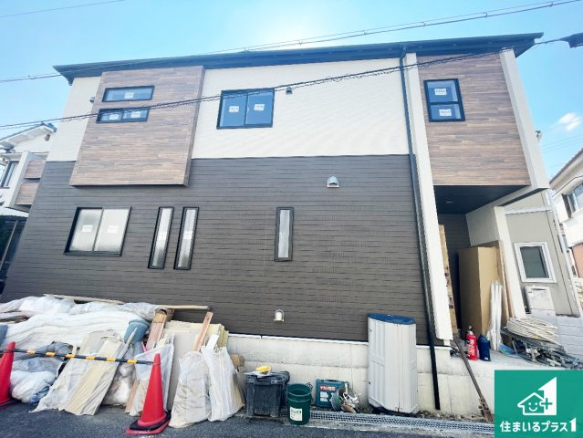 ■枚方市養父東町　新築一戸建ての外観|現在の進捗状況です！順調に作業進行中、完成が待ち遠しいです！詳細の間取り等、お気軽にお問い合わせください！