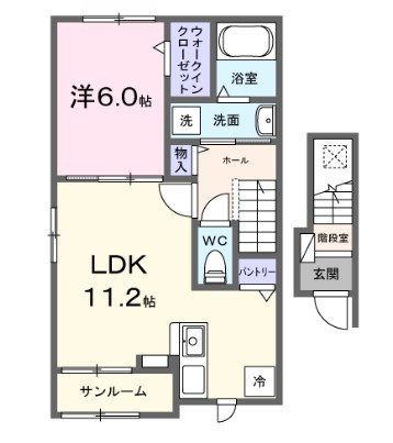 グリーン　フォレストの間取り