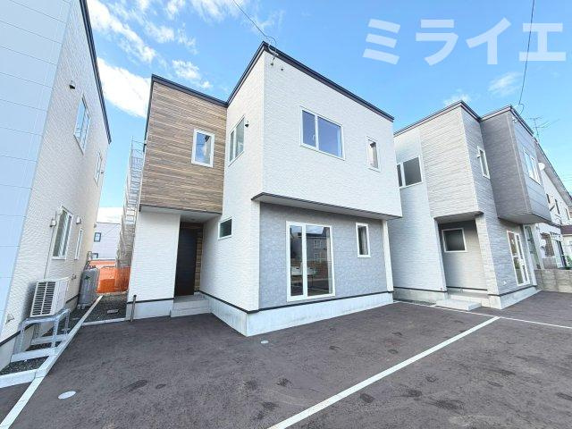 【新築戸建】札幌市西区八軒9条東2丁目3棟の外観