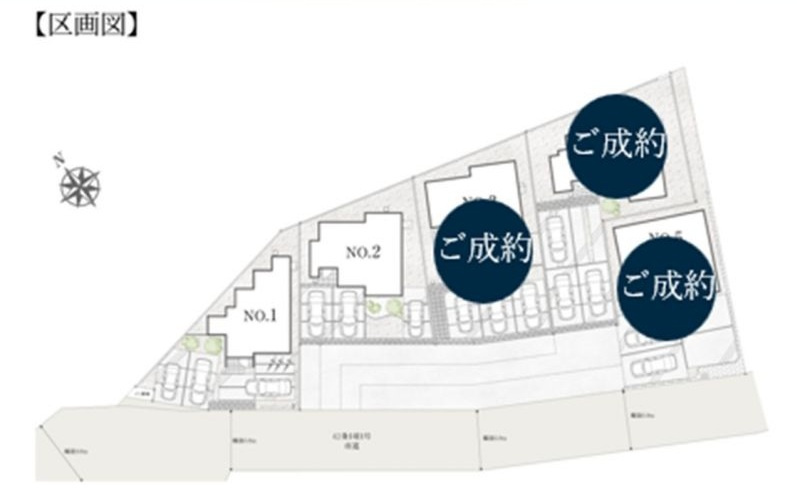 千葉市緑区高田町の区画図