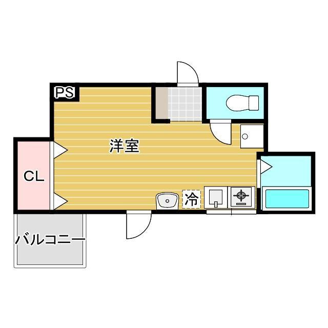 レストフォルム茨木の間取り