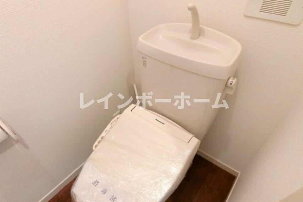 グリーンリーブス南流山【仲介手数料：50％OFF】対象物件！のトイレ|トイレも気になるポイント
