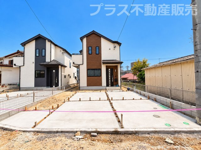 【外観】 | 福岡市西区拾六町3丁目　A号棟（全2棟）【仲介手数料無料・0円】 | 建築中の物件は、お近くのモデルハウスも一緒にご覧頂けます。