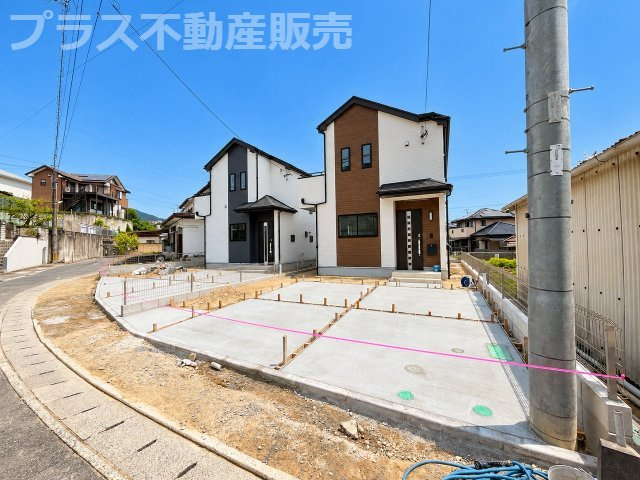 【外観】 | 福岡市西区拾六町3丁目　A号棟（全2棟）【仲介手数料無料・0円】 | 現地写真。同じ物件を見るなら、プラス不動産販売にお任せ下さい。