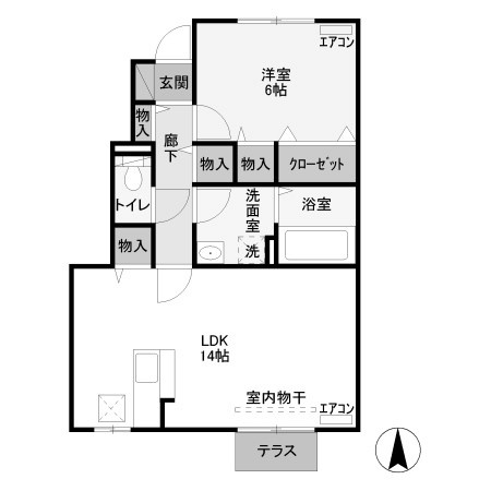 【間取り】 | グランソレイユ