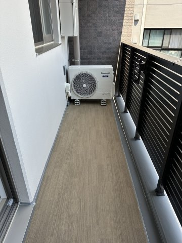 コンシェリア町屋のバルコニー