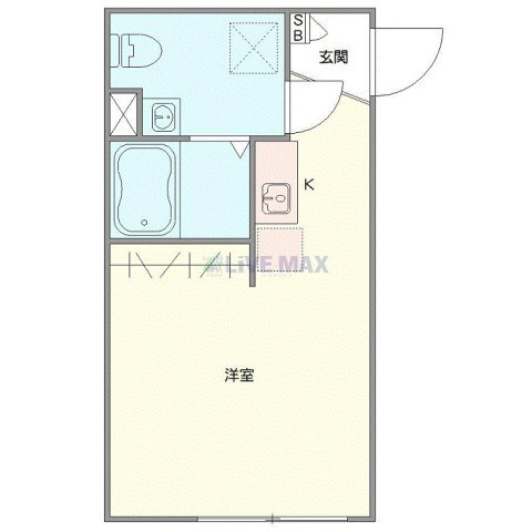葛飾区東新小岩５丁目の賃貸マンションの間取り
