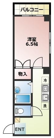 COLORS所沢の間取り