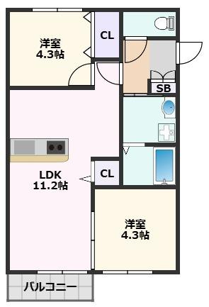 【間取り】 | 千里山東4丁目PJ
