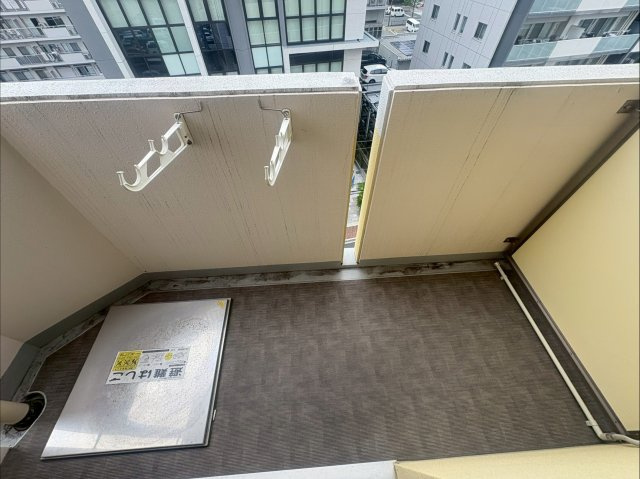 アリビオ江坂南金田のバルコニー