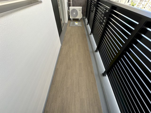 コンシェリア町屋のバルコニー