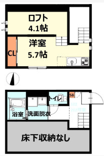 RIZEST 川口元郷Ⅱの間取り